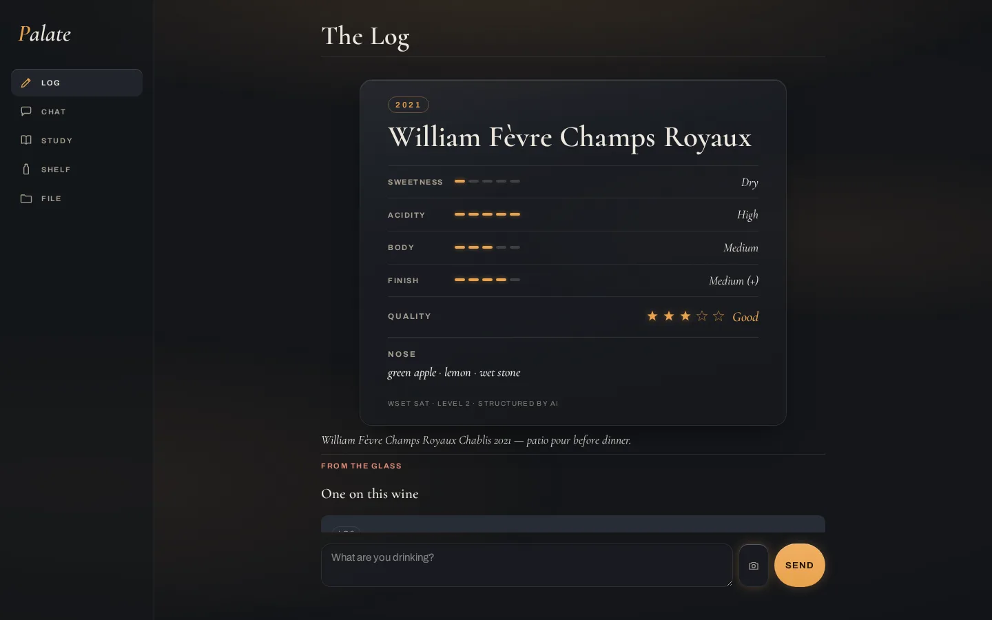 Log on desktop